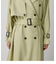 SINGLE FLAP TRENCH COAT