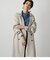 SINGLE FLAP TRENCH COAT