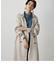 SINGLE FLAP TRENCH COAT