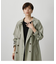 SINGLE FLAP TRENCH COAT