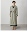 SINGLE FLAP TRENCH COAT