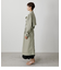 SINGLE FLAP TRENCH COAT