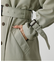 SINGLE FLAP TRENCH COAT