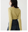 ASYMMETRY NECK L／S KNIT TOPS