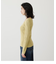 ASYMMETRY NECK L／S KNIT TOPS