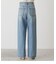 HIGH WAIST DENIM WIDE ３