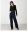 HIGH WAIST DENIM WIDE ３