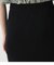 BUTTON RIB TIGHT KNIT SKIRT