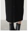 BUTTON RIB TIGHT KNIT SKIRT