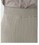BUTTON RIB TIGHT KNIT SKIRT