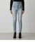 HI-WAIST BUTTON DENIM SKINNY２