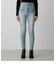HI-WAIST BUTTON DENIM SKINNY２