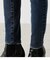 HI-WAIST BUTTON DENIM SKINNY２