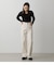 HIGH WAIST DENIM WIDE ３