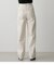 HIGH WAIST DENIM WIDE ３