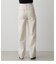 HIGH WAIST DENIM WIDE ３