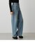 HIGH WAIST DENIM WIDE ３