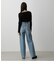 HIGH WAIST DENIM WIDE ３
