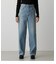 HIGH WAIST DENIM WIDE ３