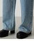 HIGH WAIST DENIM WIDE ３