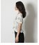 FRONT GATHER FLOWER BLOUSE
