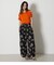 FLOWER RELAX PANTS
