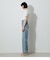 HIGH WAIST DENIM WIDE ３