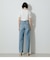 HIGH WAIST DENIM WIDE ３
