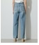 HIGH WAIST DENIM WIDE ３