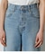 HIGH WAIST DENIM WIDE ３