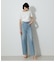 HIGH WAIST DENIM WIDE ３