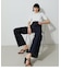 HIGH WAIST DENIM WIDE ３