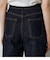 HIGH WAIST DENIM WIDE ３