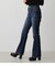 HIGH WAIST DENIM FLARE ２