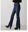 HIGH WAIST DENIM FLARE ２