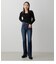 HIGH WAIST DENIM FLARE ２