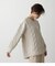 CHENILLE CABLE V／N KNIT TOPS