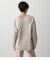 CHENILLE CABLE V／N KNIT TOPS