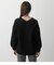 CHENILLE CABLE V／N KNIT TOPS