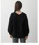 CHENILLE CABLE V／N KNIT TOPS