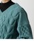 CHENILLE CABLE V／N KNIT TOPS