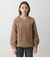 CHENILLE CABLE V／N KNIT TOPS