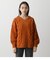 CHENILLE CABLE V／N KNIT TOPS