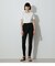 HI-WAIST BUTTON DENIM SKINNY２