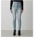 HI-WAIST BUTTON DENIM SKINNY２