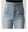 HI-WAIST BUTTON DENIM SKINNY２