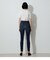 HI-WAIST BUTTON DENIM SKINNY２