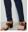 HI-WAIST BUTTON DENIM SKINNY２