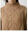 ASYMMETRY CABLE KNIT TOPS