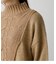 ASYMMETRY CABLE KNIT TOPS